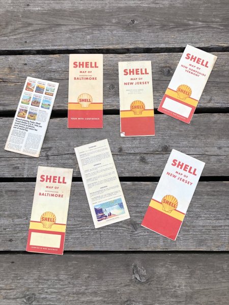 画像2: Vintage Road Map SHELL (R244)  (2)