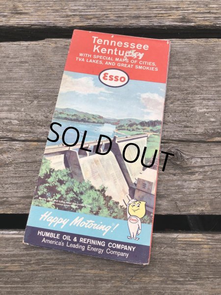 画像3: Vintage Road Map ESSO (R246)  (3)