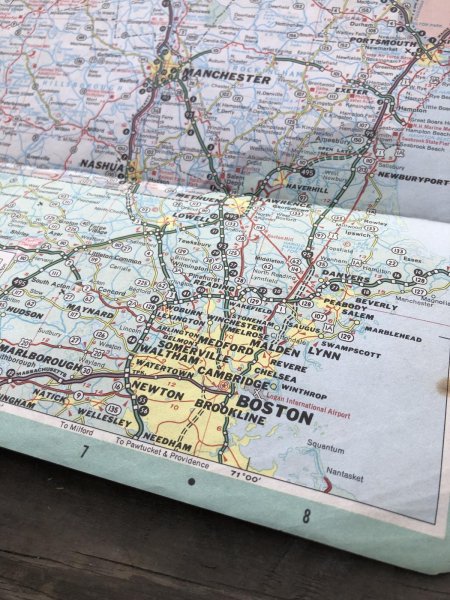 画像10: Vintage Road Map TYDOL FLYING A (R253)  (10)