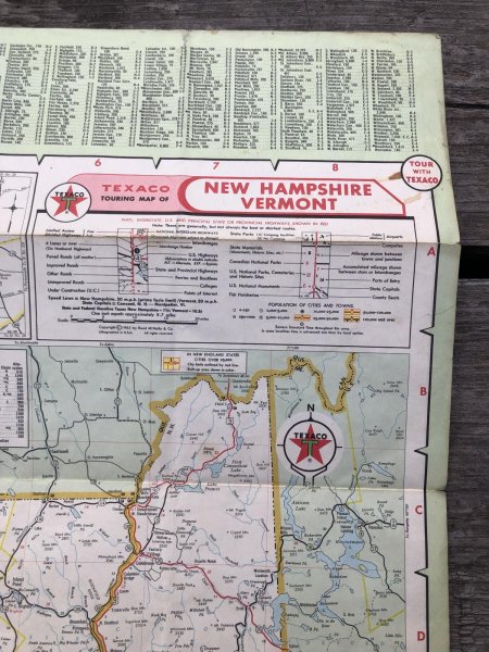 画像10: Vintage Road Map TEXACO (R249)  (10)