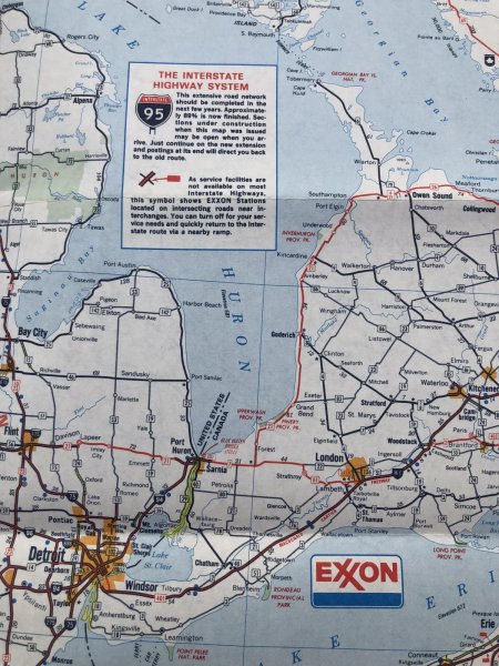 画像9: Vintage Road Map EXXON (R245)  (9)
