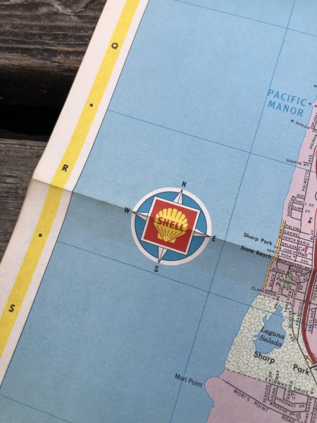 画像6: Vintage Road Map SHELL (R244)  (6)