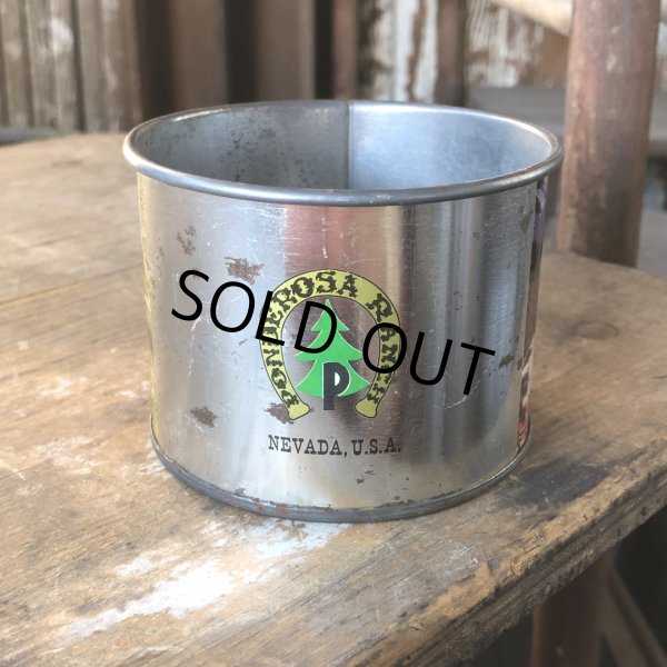 画像3: 70s Vintage Bonanza TV Show Ponderosa Ranch Tin Cup  (R226) (3)