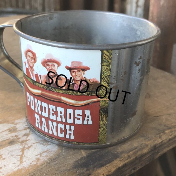 画像9: 70s Vintage Bonanza TV Show Ponderosa Ranch Tin Cup  (R226) (9)