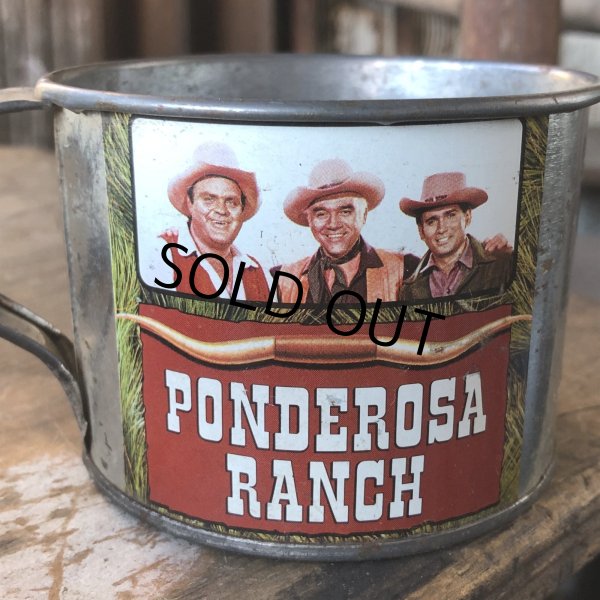 画像7: 70s Vintage Bonanza TV Show Ponderosa Ranch Tin Cup  (R226) (7)