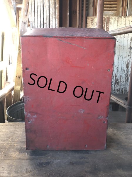 画像4: Vintage AC Spark Plugs Metal Advertising Cabinet Display Case Sign (R257) (4)