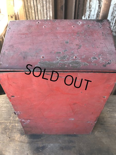 画像13: Vintage AC Spark Plugs Metal Advertising Cabinet Display Case Sign (R257) (13)