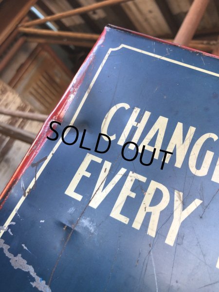 画像16: Vintage AC Spark Plugs Metal Advertising Cabinet Display Case Sign (R257) (16)