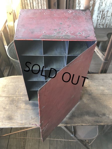 画像7: Vintage AC Spark Plugs Metal Advertising Cabinet Display Case Sign (R257) (7)