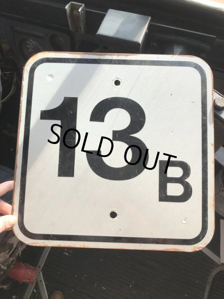 画像7: Vintage Road Street Sign 13B (R258) (7)
