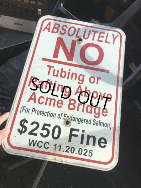 画像6: Vintage Road Street Sign ＄250 Fine (R265) (6)
