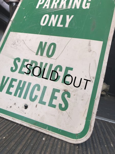 画像3: Vintage Road Street Sign CUSTOMER PARKING ONLY (R264) (3)