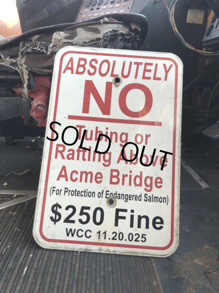 画像1: Vintage Road Street Sign ＄250 Fine (R265) (1)