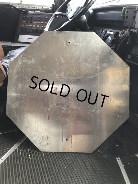 画像8: Vintage Road Street Sign STOP (R269) (8)