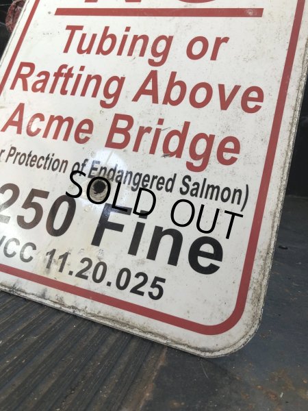 画像3: Vintage Road Street Sign ＄250 Fine (R265) (3)