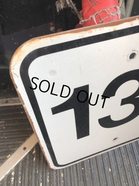 画像2: Vintage Road Street Sign 13B (R258) (2)