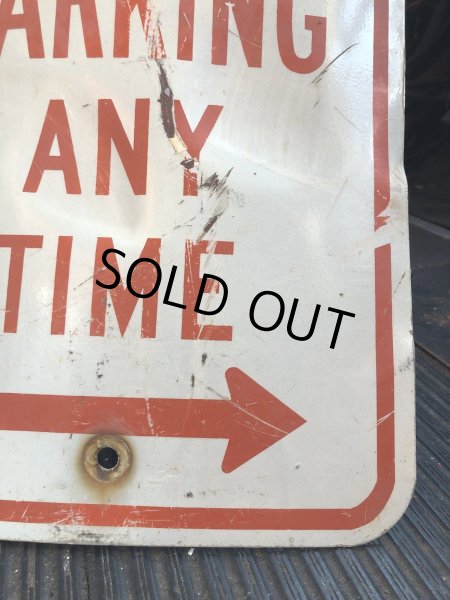 画像3: Vintage Road Street Sign NO PARKING ANY TIME ⇔ (R263) (3)