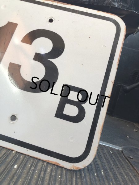画像3: Vintage Road Street Sign 13B (R258) (3)