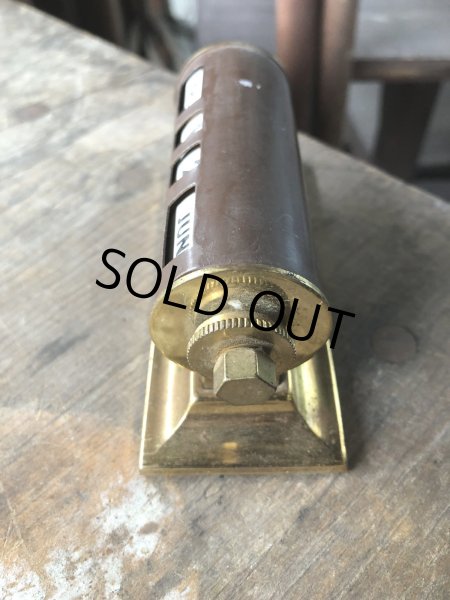 画像5: Vintage Perpetual Desk Top Brass Calendar (R272) (5)