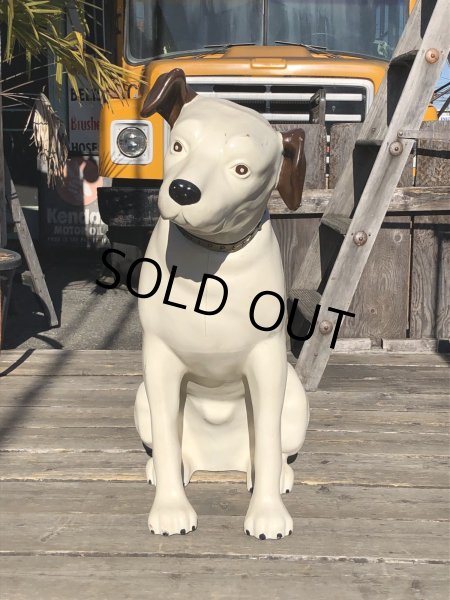 画像5: Vintage RCA Victor Advertising NIPPER The Dog Record Store Display Statue Huge (R278) (5)