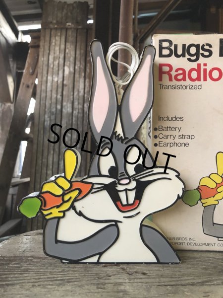 画像2: 70s Vintage WB Looney Tunes Bugs Bunny RADIO (R282) (2)