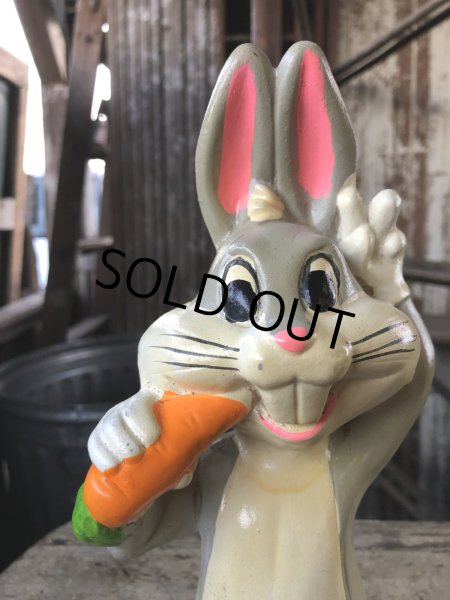画像8: 70s Vintage Holiday Fair WB Looney Tunes Bugs Bunny Coin Bank (R280) (8)