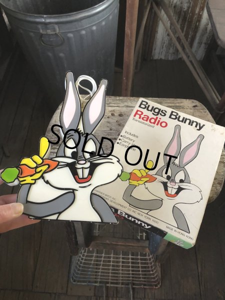 画像13: 70s Vintage WB Looney Tunes Bugs Bunny RADIO (R282) (13)