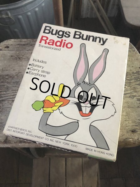 画像7: 70s Vintage WB Looney Tunes Bugs Bunny RADIO (R282) (7)