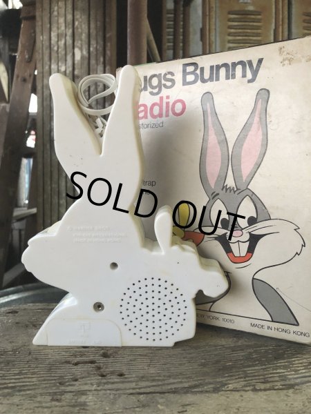画像4: 70s Vintage WB Looney Tunes Bugs Bunny RADIO (R282) (4)