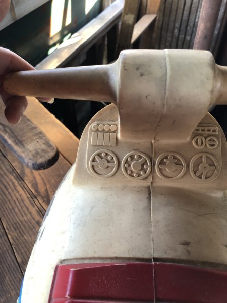 画像17: 70s Vintage Hoppity Hop Ride-On Ball Plane (R284) (17)