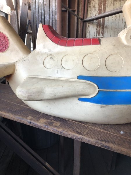 画像9: 70s Vintage Hoppity Hop Ride-On Ball Plane (R284) (9)