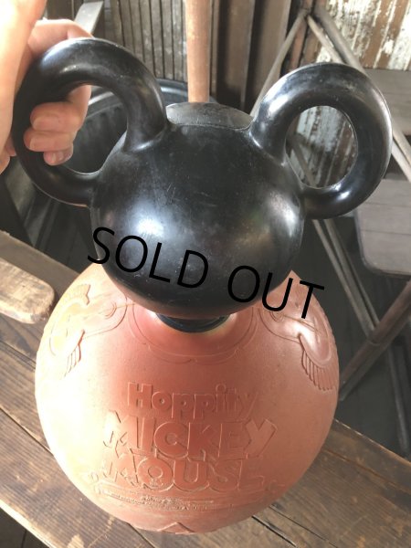 画像10: 70s Vintage Hoppity Hop Ride-On Ball Mickey Mouse (R283) (10)