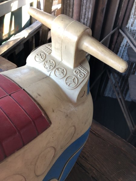 画像16: 70s Vintage Hoppity Hop Ride-On Ball Plane (R284) (16)