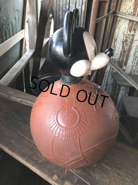 画像2: 70s Vintage Hoppity Hop Ride-On Ball Mickey Mouse (R283) (2)