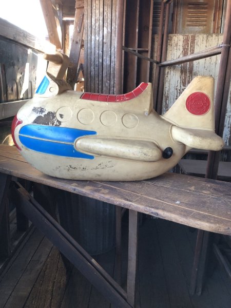 画像14: 70s Vintage Hoppity Hop Ride-On Ball Plane (R284) (14)