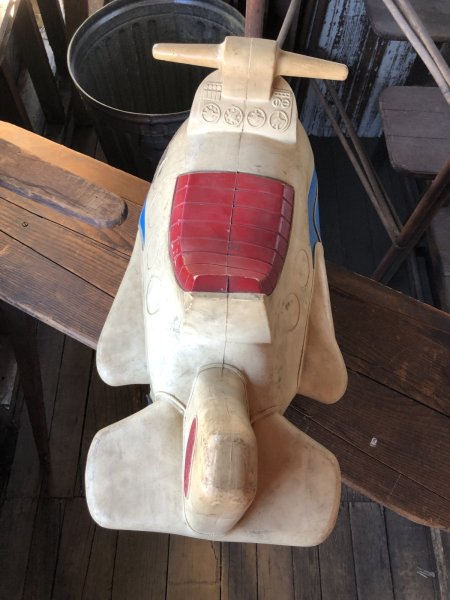 画像3: 70s Vintage Hoppity Hop Ride-On Ball Plane (R284) (3)