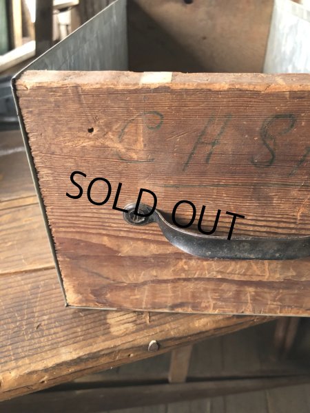 画像5: Vintage Primitive Cabinet Drawers (R292) (5)