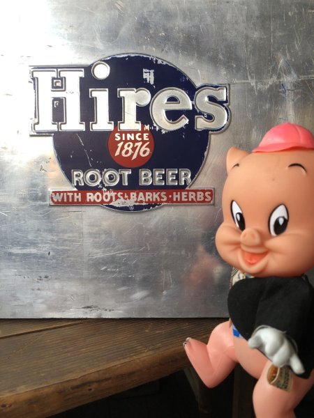 画像34: 60s Vintage Advertising Hires Root Beer Aluminium Color Box (R294) (34)