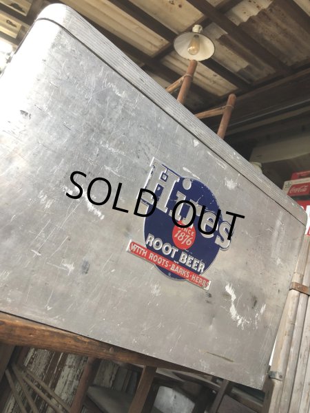 画像23: 60s Vintage Advertising Hires Root Beer Aluminium Color Box (R294) (23)