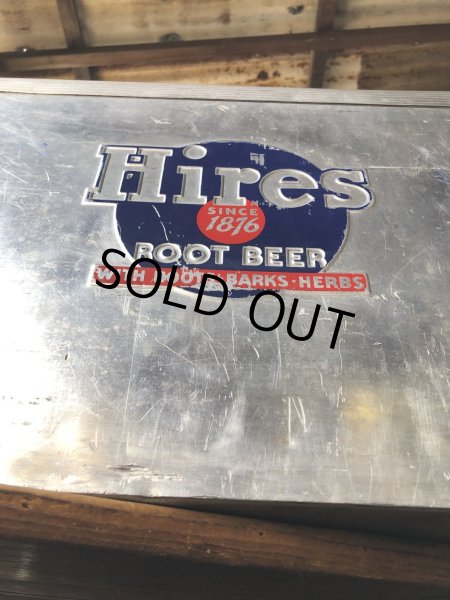 画像4: 60s Vintage Advertising Hires Root Beer Aluminium Color Box (R294) (4)