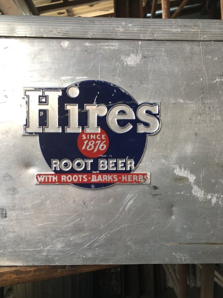 画像22: 60s Vintage Advertising Hires Root Beer Aluminium Color Box (R294) (22)