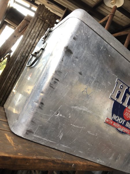 画像6: 60s Vintage Advertising Hires Root Beer Aluminium Color Box (R294) (6)
