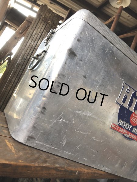 画像6: 60s Vintage Advertising Hires Root Beer Aluminium Color Box (R294) (6)