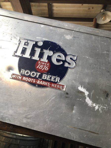 画像24: 60s Vintage Advertising Hires Root Beer Aluminium Color Box (R294) (24)