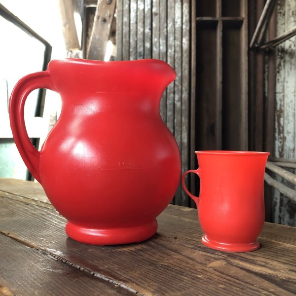 画像5: 90s Vintage Kool Aid Smiling Pitcher & Mug SET (R302) (5)