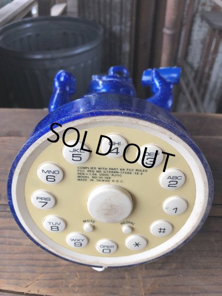 画像12: 80s Vintage Crest Toothpaste Telephone (R303) (12)