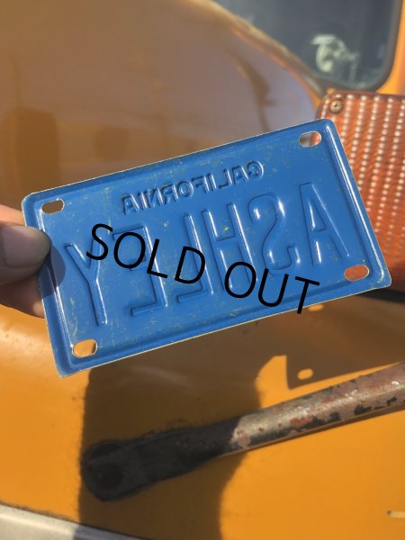 画像2: 70s Vintage California Kids Bicycle Name License Plate / ASHLEY (R332)  (2)