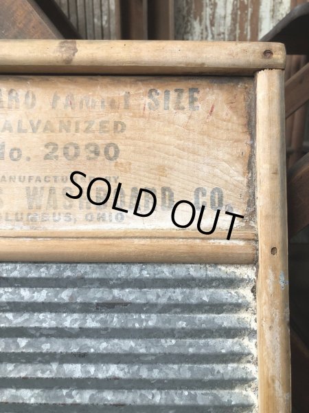 画像10: Vintage USA Washboard Columbus No.2090 SUNNYLAND (R327)  (10)