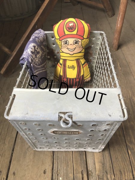 画像9: Vintage USA Industrial Metal Wire # Locker Basket GB-273 (R335) (9)