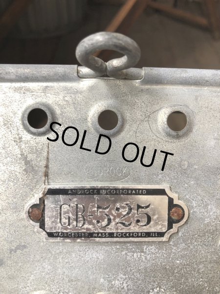 画像3: Vintage USA Industrial Metal Wire # Locker Basket GB-525 (R330) (3)